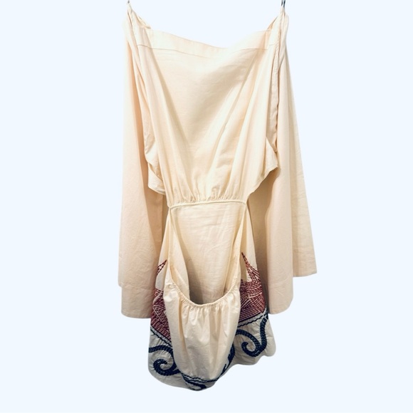 Johanna Ortiz Ocean Oasis Long Sleeve Cutout Mini Dress, M - Picture 7 of 8